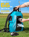 SEESII Battery Powered Backpack Sprayer, 5 Gallon Leak - Proof Electric Sprayer with Dual Batteries, Telescopic Brass Wand & 7 Nozzles, 100PSI Adjustable Pressure for Lawn Garden Weed & Pest Control - SeeSii