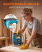 SEESII Corded Jigsaw, 500W Electric Jig Saw Power Saw with 4 Blades - SeeSii