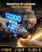 SEESII 4-1/2 to 5" Flathead Cordless Angle Grinder and 5.0Ah Battery
Brushless Motor, Drop Protection, 21V 6 Variable Speed Kit with Fast Charger, for Metal Cutting, Auto Body, DIY