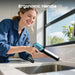 SEESII Cordless Caulking Gun, 21V Battery Powered Caulk Gun, Electric Caulking Gun w/2 x 2.0Ah Batteries, Adhesive Gun Kit for Filling, Sealing - SeeSii