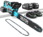 SEESII 18" 40V Brushless Cordless Chainsaw 2x5.0Ah Battery Auto Oiling（M18 Ace）