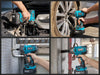 Seesii Cordless Impact Wrench, 1032Ft - lbs (1400N.m) Electric Impact Gun driver, 2x4000mah Battery & Charger, Sockets DrillScrews ,Screwdriver bits - SeeSii