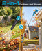 Seesii Cordless Leaf Blower 700CFM 200MPH, 2x 4.0Ah Battery, 2-in-1 Gutter Cleaning Tool - SeeSii