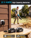 Seesii Cordless Leaf Blower 700CFM 200MPH, 2x 4.0Ah Battery, 2-in-1 Gutter Cleaning Tool - SeeSii