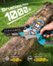 Seesii 6 Inch 1000W Brushless Cordless Mini Chainsaw, upgraded motor with 80% higher performance & 300% longer service life for wood cutting