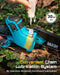 Seesii 6 Inch Cordless Mini Chainsaw with 30ml transparent oil tank, automatic continuous chain lubrication system for smooth cutting