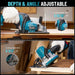 SeeSii Cordless Mini Circular Saw 4 - 1/ 2" Electric Compact Circular Saw 4000mah - SeeSii