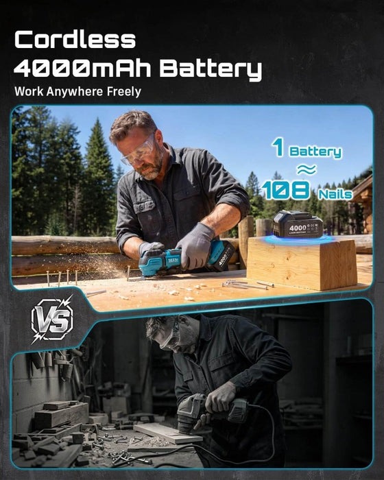 SEESII Cordless Oscillating Multi-Tool, 22000 OPM Brushless Motor Cutting - SEESII