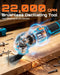 SEESII Cordless Oscillating Multi-Tool, 22000 OPM Brushless Motor Cutting - SEESII