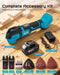 SEESII Cordless Oscillating Multi-Tool, 22000 OPM Brushless Motor Cutting - SEESII