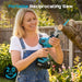 Lightweight 2.0 LBS Seesii cordless reciprocating saw portable for women to cut tree branches in garden