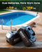 SEESII Cordless Stick Water Pump, 2.2" Slim Head, Water & Diesel Transfer, 720GPH & 16FT Lift, 2×4.0Ah Lithium Batteries, 30-Min Runtime Per Battery, for Pool Garden Pond Boat Basement RV Rain Barrel - Cordless Stick Pump-SeeSii
