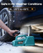 SEESII Electric Car Jack 5 Ton: 12V Hydraulic Car Jack with Remote Control & LED - car jack-SeeSii