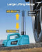 SEESII Electric Car Jack 5 Ton: 12V Hydraulic Car Jack with Remote Control & LED - car jack-SeeSii