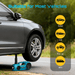 Seesii Electric Car Jack, 5 Ton Car Jack kit, 12V Hydraulic Jack with Electric Impact Wrench and Tire Inflator Pump, Portable Car Jack Kit for SUV MPV Truck Change Tires Garage Repair - car jack - SeeSii