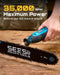 SEESII Electric Chainsaw Sharpener Kit, 35000RPM, 6 Diamond Bits, Fast Sharpening - Chainsaw Sharpener Kit-SeeSii
