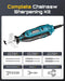 SEESII Electric Chainsaw Sharpener Kit, 35000RPM, 6 Diamond Bits, Fast Sharpening - Chainsaw Sharpener Kit-SeeSii