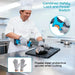 Seesii Electric Cordless Fillet Knife for Fish with 4 Blades, 2xRechargeble Battery - SeeSii