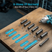 Seesii Electric Cordless Impact Wrench 1/2 885 FT - LBS(1200N.m) - SeeSii