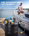 SEESII Electric Diesel Pump Battery 45L/min Auto Stop Fuel Gun with 4.0 Ah battery - SEESII