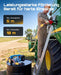 SEESII Electric Diesel Pump Battery 45L/min Auto Stop Fuel Gun with 4.0 Ah battery - SEESII