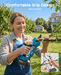 SEESII Electric Pruning Shears Upgraded, 1.6" Cordless Pruner Brushless 2 x 4000mAh Batteries, Up to 4000 Cuts, LCD Display, Safety Switch, SK5 Blade, Branch Cutter for Tree Garden Trimming - Pruning Shears-SeeSii