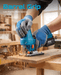 SEESII Jigsaw Barrel Grip, Cordless Jig Saw with 4.0Ah Battery, Brushless（JS03） - SeeSii