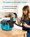 SEESII K‑903 2.6 Gal Cordless wet dry vacuum – 2×4 Ah Batteries - SeeSii