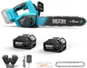 SeeSii M12 Ace Battery Chainsaw 12 Inch with 2*4000mAh Batteries - chainsaw - SeeSii