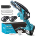Seesii M6 Lite 6 inch Mini Chainsaw Cordless,2x2000mAh Battery Chainsaw - chainsaw - SeeSii