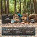 SEESII M8 Boost 8" Cordless Mini Chainsaw | 2025 Updated Brushless Motor & 2x 4000mAh Batteries | Simple & Reliable Tool for Easy Backyard Pruning - chainsaw - SeeSii