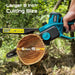 SEESII M8 Boost 8" Cordless Mini Chainsaw | 2025 Updated Brushless Motor & 2x 4000mAh Batteries | Simple & Reliable Tool for Easy Backyard Pruning - chainsaw - SeeSii