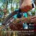 Seesii cordless mini chainsaw with detachable extra handle for flexible and safer wood cutting operation