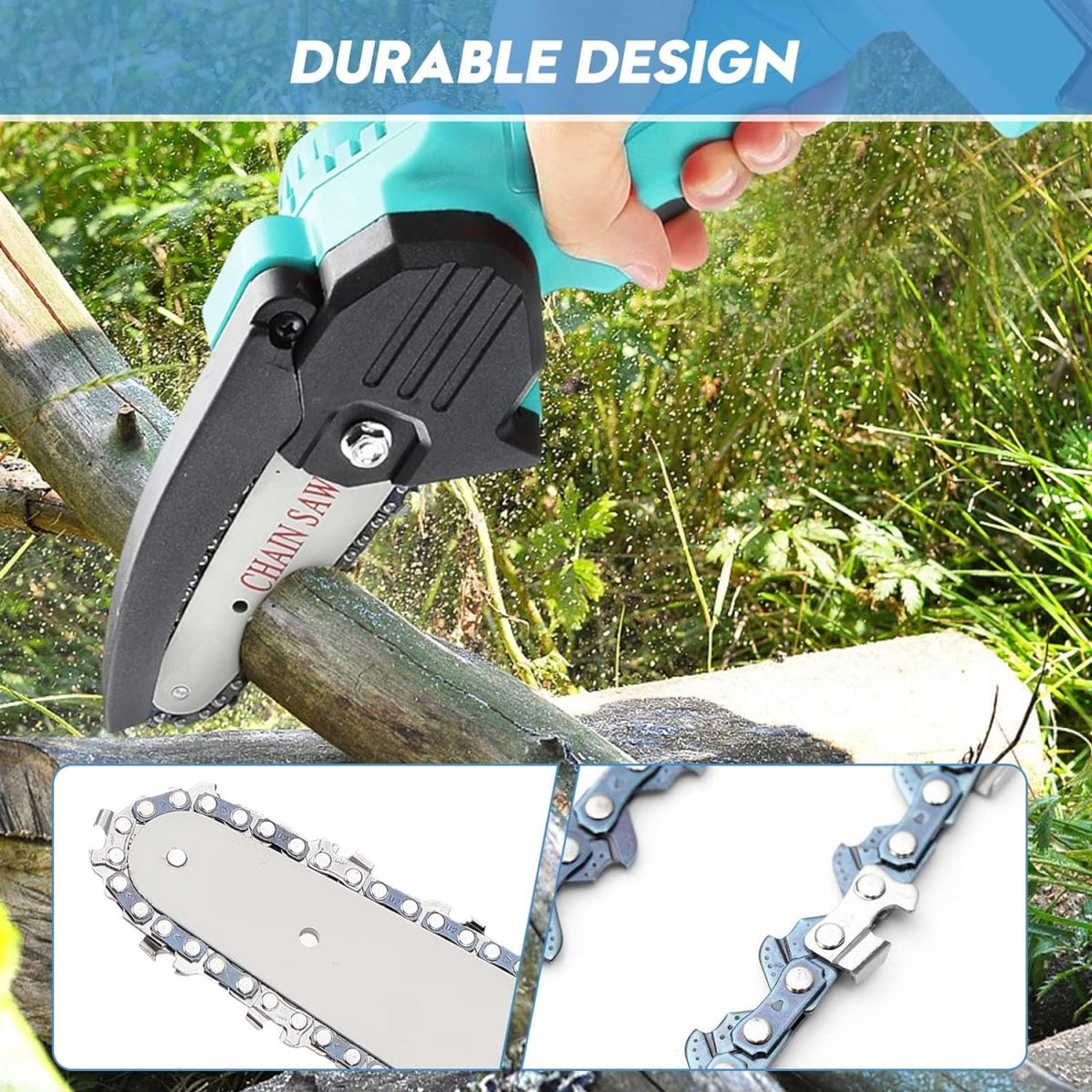 Seesii Mini Chainsaw Chain Replacement for Seesii And All Brands Mini