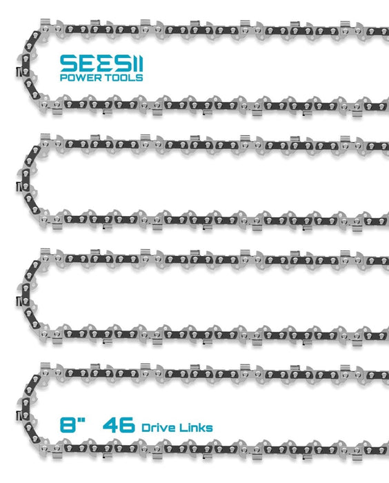 Seesii Mini Chainsaw Chain Replacement for Seesii And All Brands Mini Chainsaw - chainsaw-SeeSii