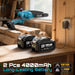 SEESII Mini Chainsaw Cordless, 8 Inch & 6 Inch Electric Chainsaw w/2*4.0Ah - SEESII