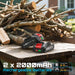 SEESII Mini Chainsaw & Pruning Shears: 6" Electric Saw Brushless & 1.3" Pruner with 2×2.0Ah Batteries - SeeSii