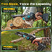 Mini Chainsaw Cordless 8 inch: Electric Chainsaw Battery Powered, Brushless Chain Saw with Auto Oiler, 2pcs Battery, Handheld Saw for Tree Branch Wood Cutting,Gardening Tools for Men Dad Husband