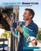 Seesii blue 3oz 4000PSI mini grease gun with upgraded air bleed knob leak-free smooth greasing for automotive undercarriage maintenance