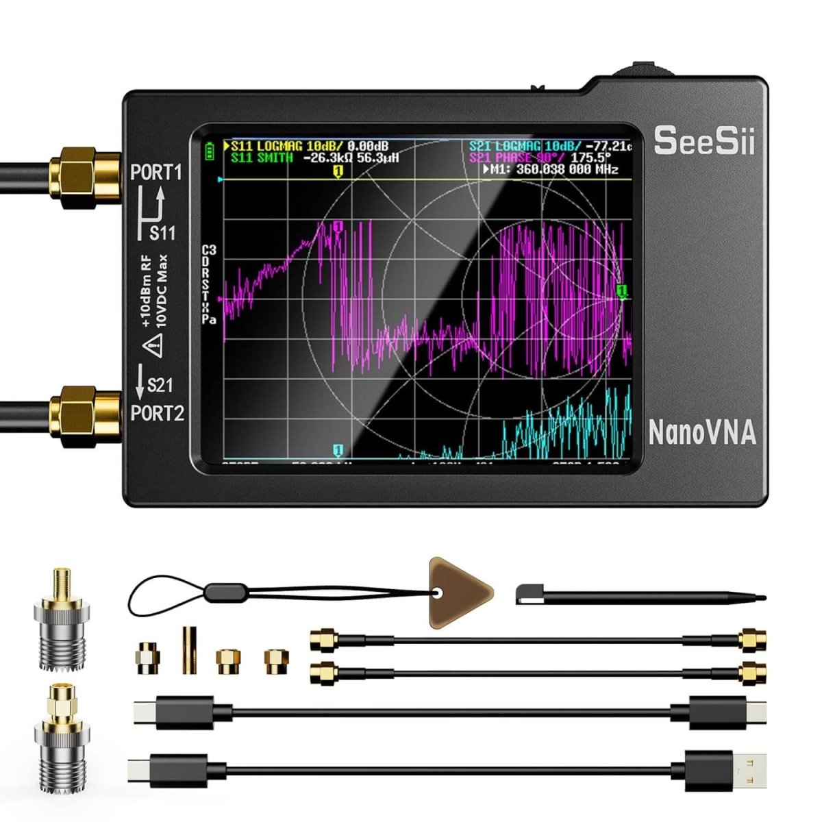 Berühren Screen VNA Vector Network Analyzer Handhe... – Viceal
