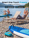 Seesii Paddle Board Pump Rechargeable Battery-Powered 20PSI Dual Stage SUP Pump - SeeSii