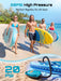 Seesii Paddle Board Pump Rechargeable Battery-Powered 20PSI Dual Stage SUP Pump - SeeSii