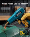 SEESII 150W plastic welder hot stapler fast heat up to 1100°F in 3 seconds for quick plastic repair