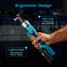 SEESII R38 Nova 3/8" Cordless Electric Ratchet Wrench Set, 60 ft - lbs Torque, 21V, Up to 300 RPM, 2×2.0Ah Batteries, Sockets, Adapters & Extension - ratchet wrench - SeeSii