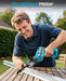 Seesii Reciprocating Saw Cordless, 3500 RPM Brushless Motor with 2 x 2.0Ah Batteries - SeeSii