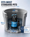 SEESII Submersible Sump Pump Fits Standard 8-inch Pits, Compact 6.18in Base, Easy Installation