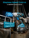 Seesii WH700 1/2‘’ Brushless 479 Ft-lbs(650Nm) Impact Wrench, 3in1 Functional - impact wrench-SeeSii