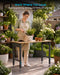 Seesii WB‑01 metal workbench frame ideal for outdoor gardening and planting DIY activities