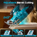 SEESII cordless jigsaw adjustable ±45 degree bevel cutting angle operation guide