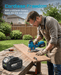 SEESII cordless jigsaw with 4000mAh lithium‑ion battery, cordless freedom for outdoor woodworking